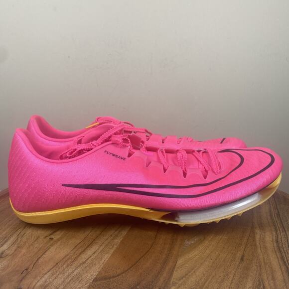 Nike Air Zoom Maxfly Pink 2022 Mens Size 15 Track Spikes DH5359-600 - Picture 1 of 10
